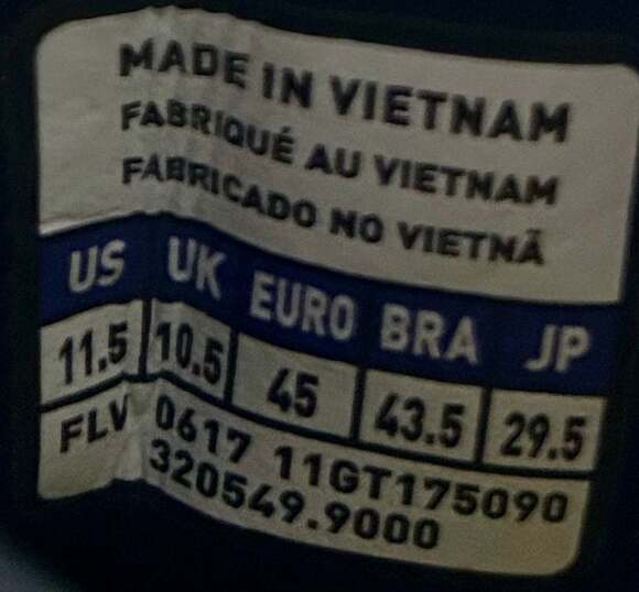 Mizuno Players Trainer 2 Baseball Softball Turf Shoes Black White - Picture 6 of 6